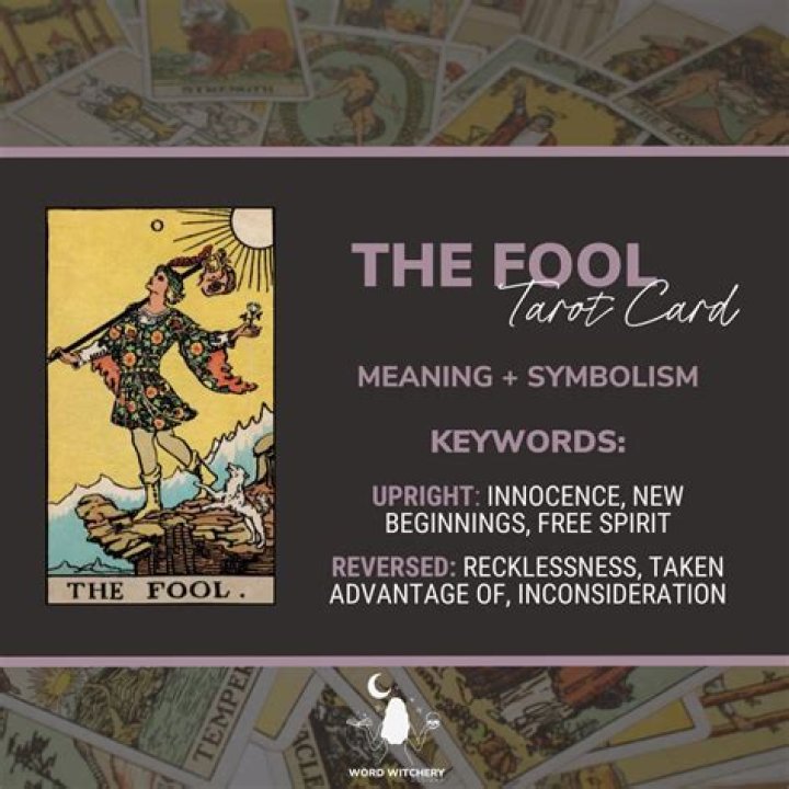 All About The Fool Tarot Card - The Fool Tarot Card Meaning