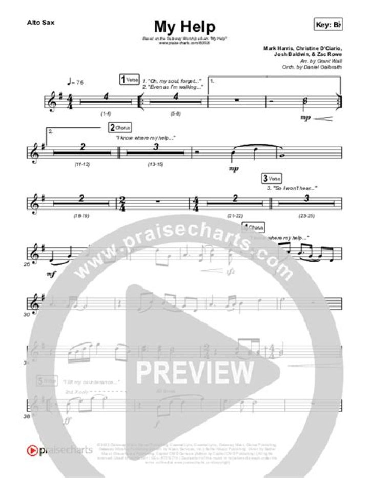 My Help by Gateway Worship, Josh Baldwin