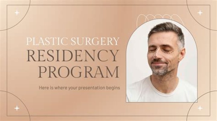Plastic Surgery Residency Program