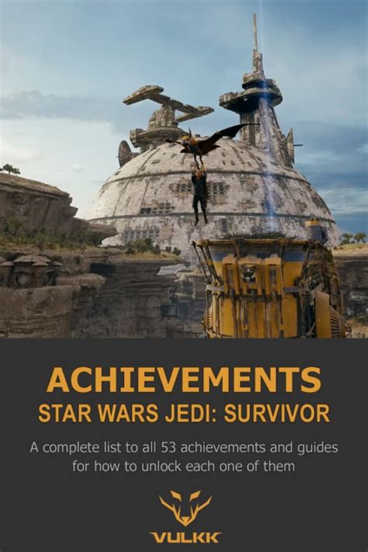 Star Wars Jedi: Survivor - All Trophies & Achievements Explained