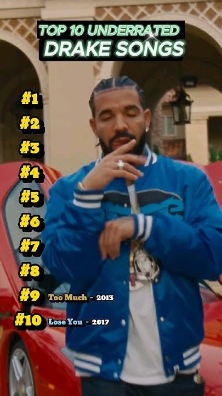 Top 10 Underrated Drake Songs