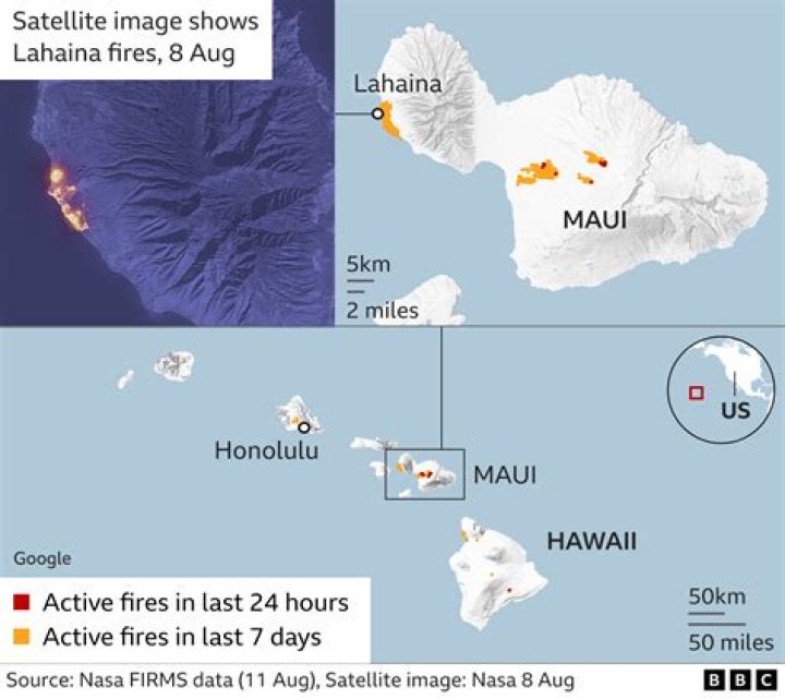 What Happened In Lahaina, Maui? How Did The Fire Start & How Big Is Maui?